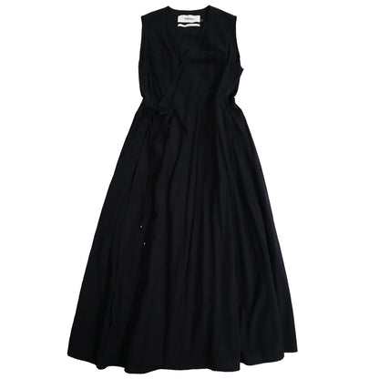 [Pre-order item] Giemon Giemon Kurume Kasuri lined cache-coeur dress G225 Made in Japan [2025ss]