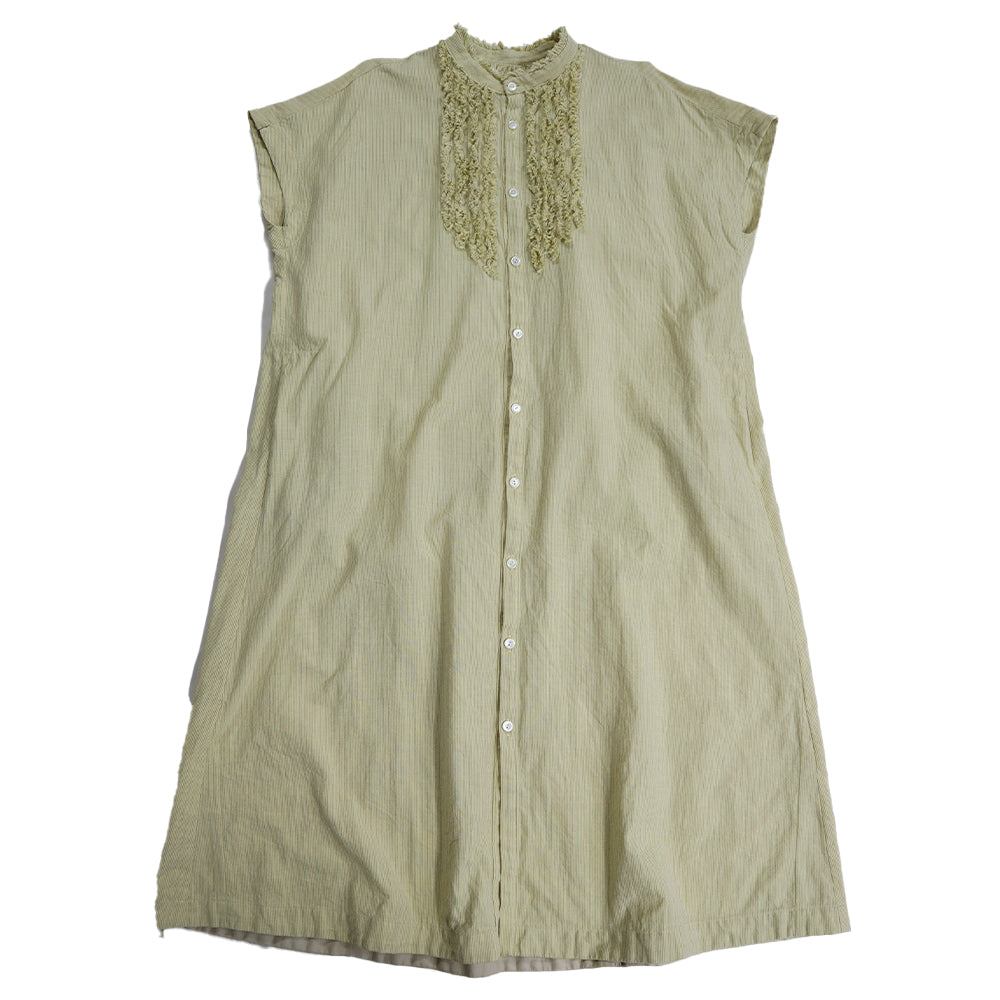 【予約商品】Giemon  久留米絣  ワンピース  G-231  日本製【2026ss】