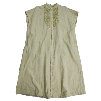Giemon Giemon Kurume Kasuri Jumper Skirt Y9067 Made in Japan [2025ss]