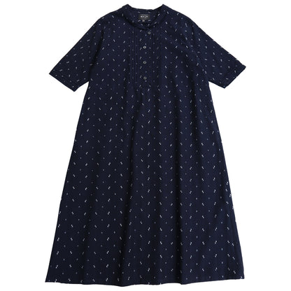 Giemon Giemon Kurume Kasuri Jumper Skirt Y9067 Made in Japan [2025ss]