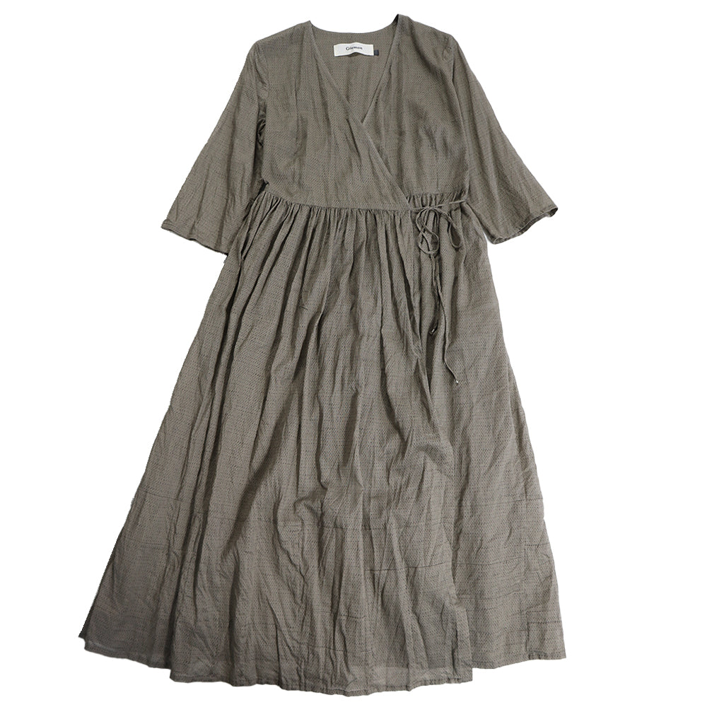 【予約商品】Giemon  久留米絣  ワンピース  G-232  日本製【2026ss】