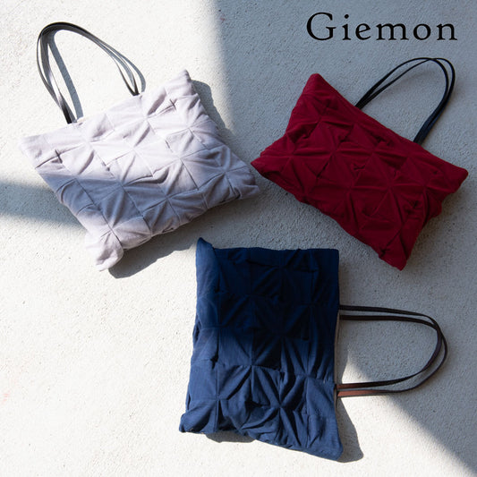 [Pre-order item] Giemon Kurume Kasuri Tote Bag GB-028 L size Made in Japan [2024aw]