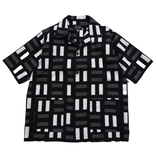 【予約商品】儀右ヱ門  久留米絣  ブラウス　タ554 日本製【2026ss】