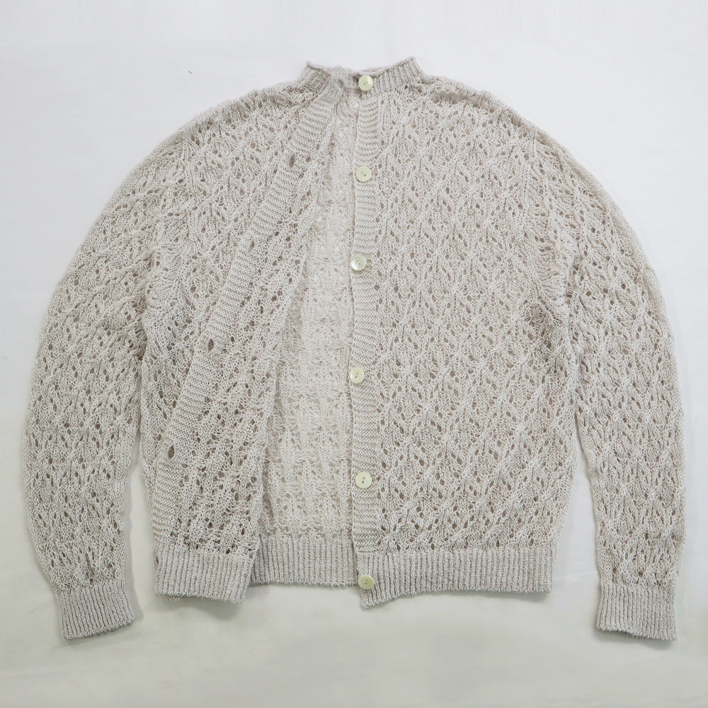 【予約商品】儀右ヱ門  久留米絣  カーディガン　R5114  日本製【2026ss】