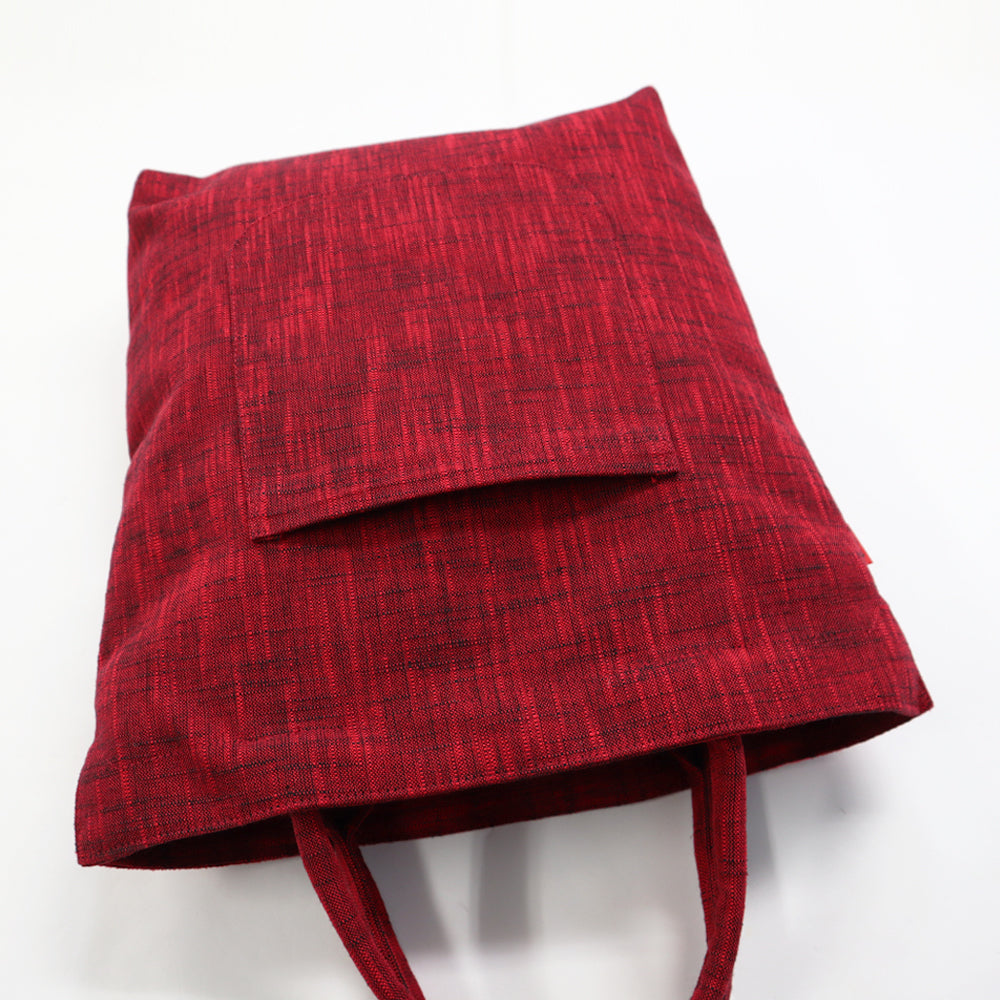 儀右ヱ門 ギエモン ぎえもん 久留米絣　トート　ファス手提げ　日本製　【2025ー26gs】