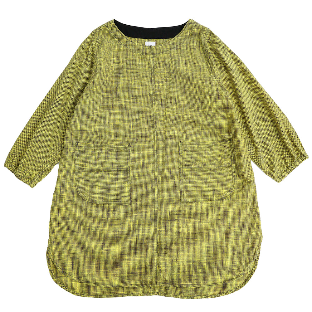 儀右ヱ門  ギエモン ぎえもん  久留米絣　割烹着　Y3010　日本製　【2025-26gs】