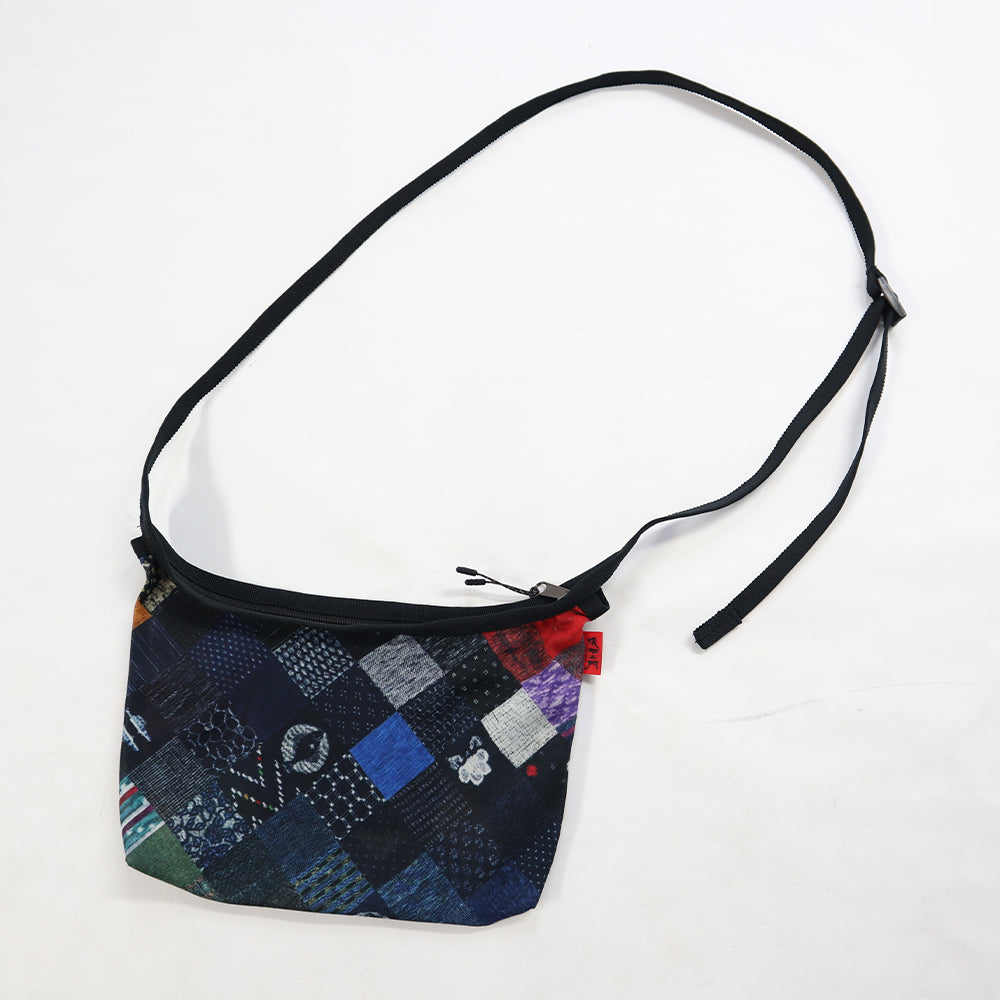 【予約商品】儀右ヱ門 久留米絣  ポシェット　98   日本製【2026ss】