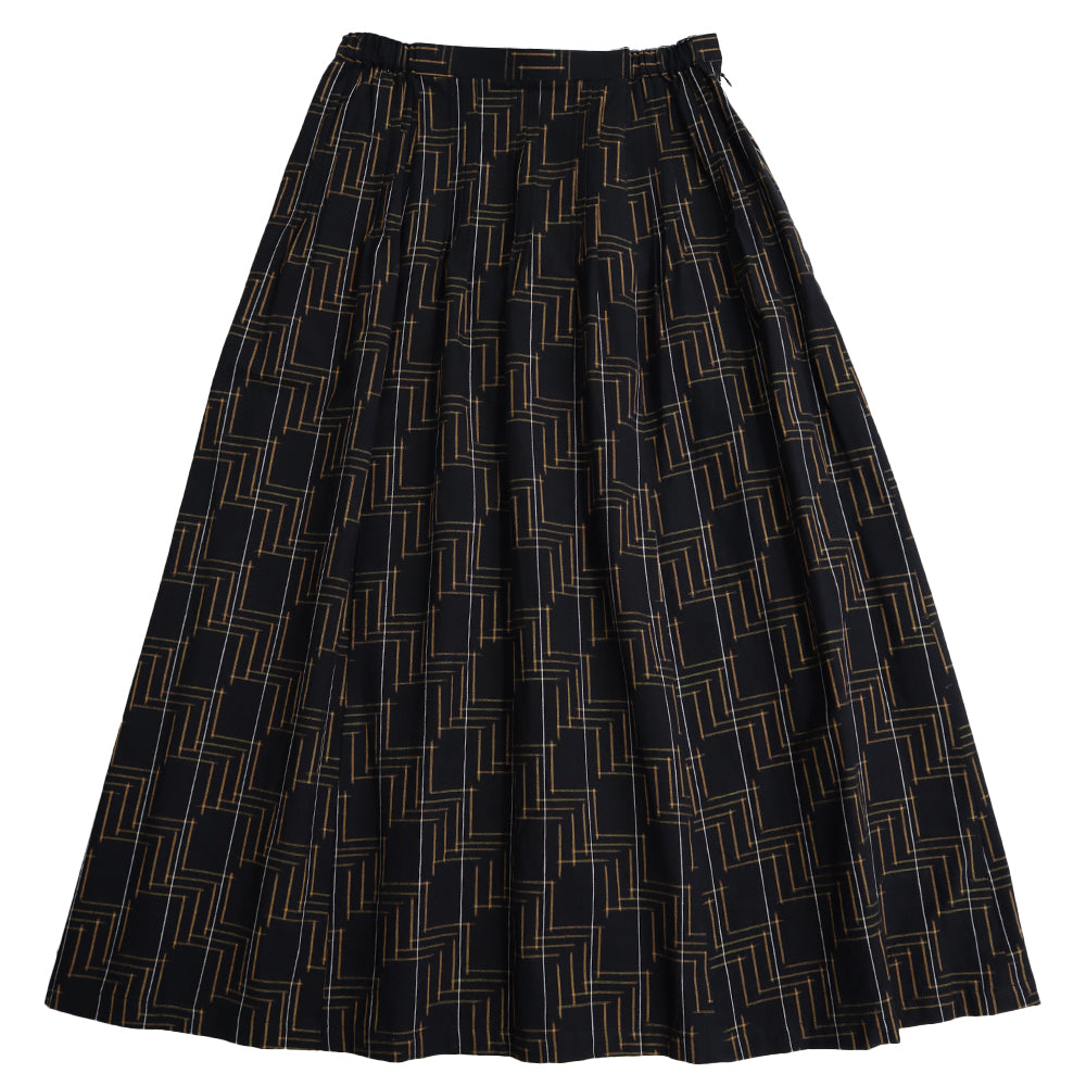 Giemon Giemon Kurume Kasuri Jumper Skirt Y9067 Made in Japan [2025ss]