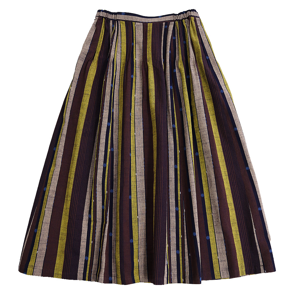 Giemon Giemon Kurume Kasuri Jumper Skirt Y9067 Made in Japan [2025ss]