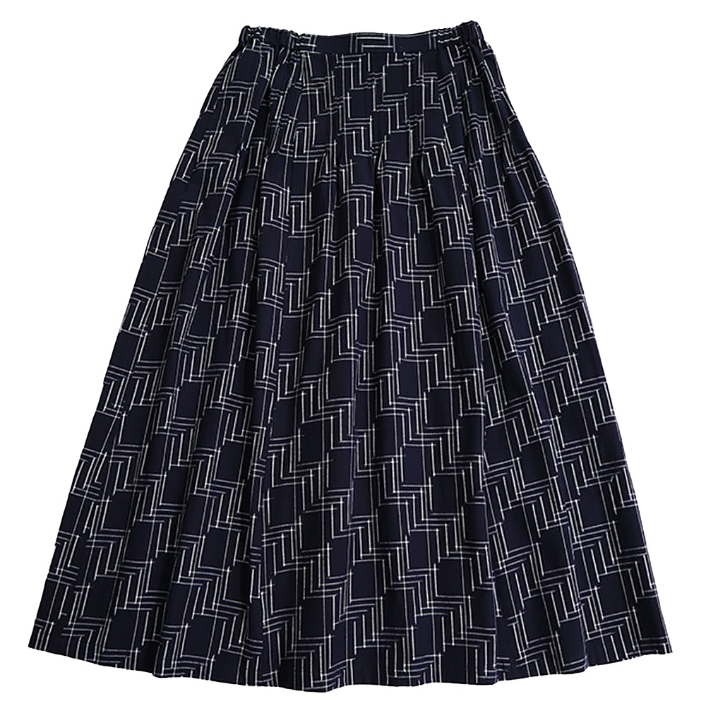 Giemon Giemon Kurume Kasuri Jumper Skirt Y9067 Made in Japan [2025ss]