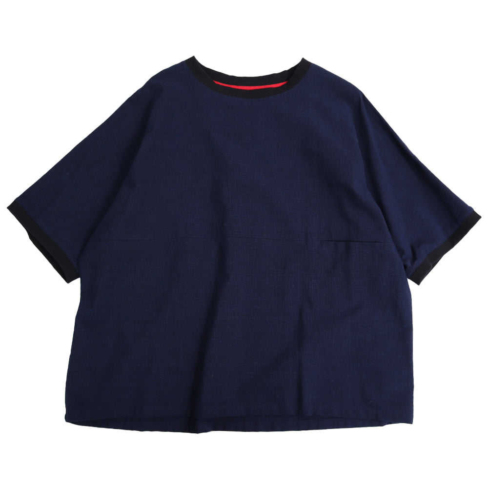 義右衛門 Giemon Kurume Kasuri 背帶裙 Y9067 日本製 [2025ss]