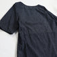 Giemon Giemon 3/4 Sleeve Dress So240 Kurume Kasuri Made in Japan Mother's Day