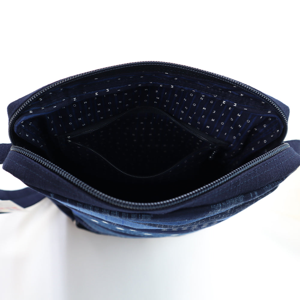 Giemon Giemon Kurume Kasuri Jumper Skirt Y9067 Made in Japan [2025ss]