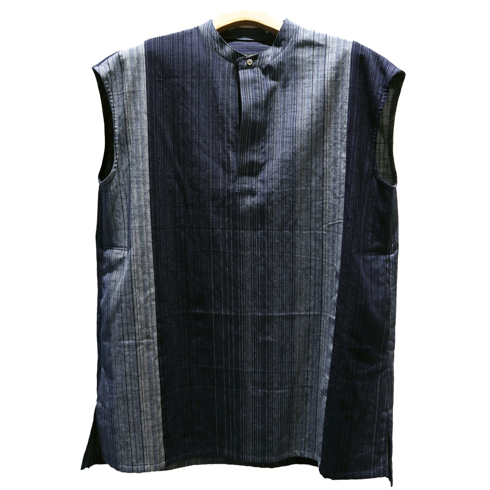 【予約商品】儀右ヱ門  久留米絣  ブラウス　タ556  日本製【2026ss】