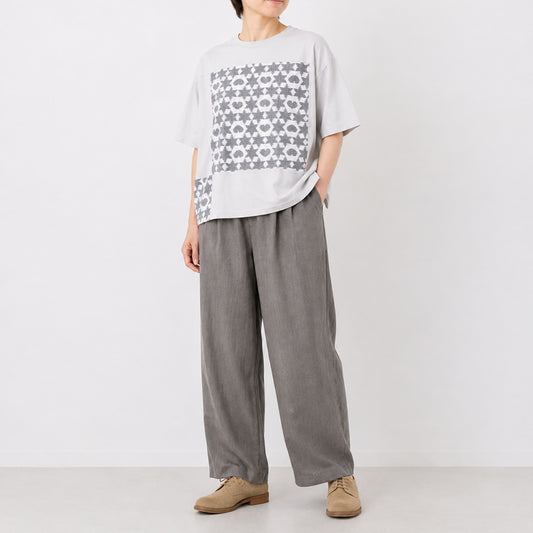 儀右ヱ門  久留米絣  Tシャツ  R5121  日本製【2026aw】