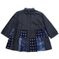 Giemon Giemon Giemon Kurume Kasuri Patch Blouse Ko567 Made in Japan
