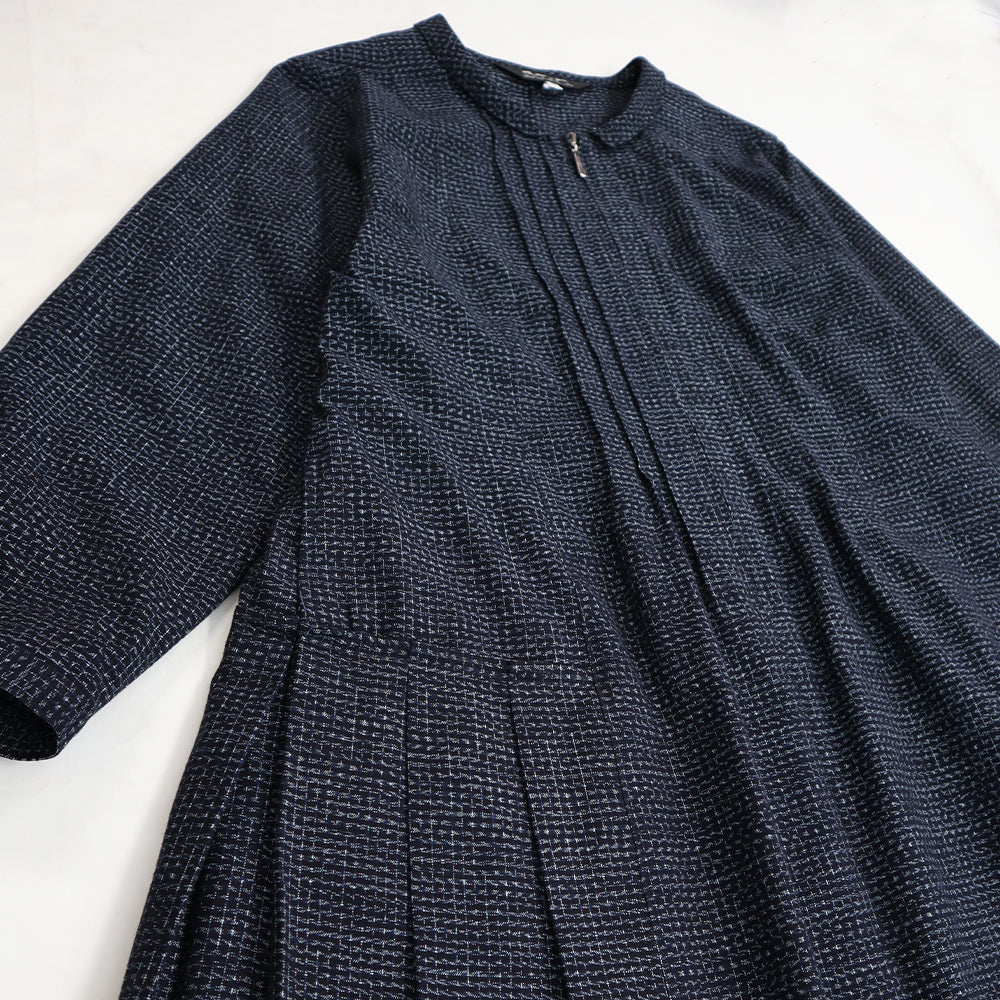 儀右ヱ門 ギエモン ぎえもん 久留米絣　ワンピース　ス284　日本製　【2025-26gs】