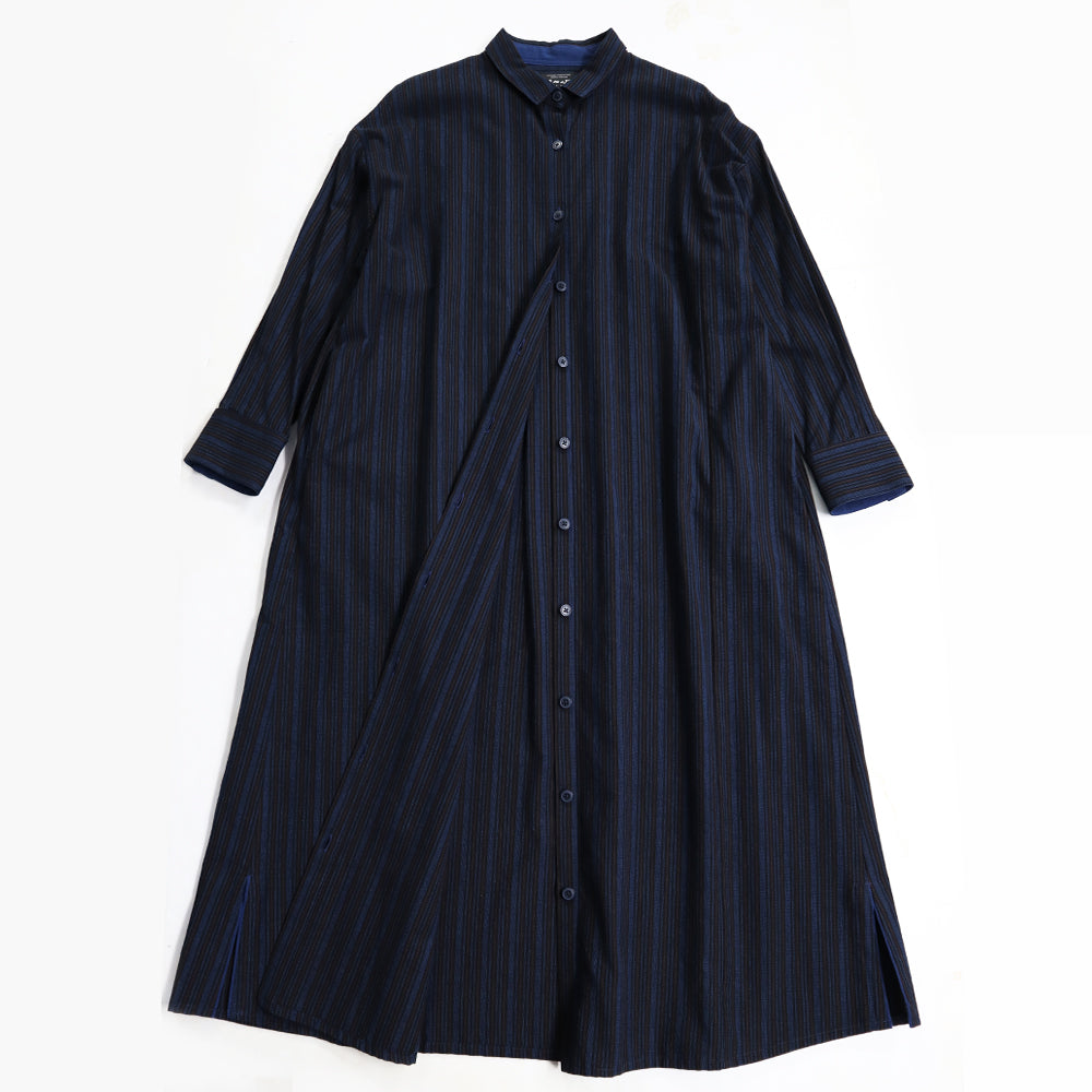 Giemon Giemon Giemon Kurume Kasuri Long Length One Piece So287 [2023aw]