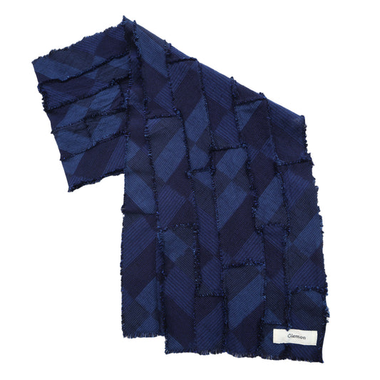 【予約商品】Giemon  久留米絣  ショール  GB-0035　GB-0035-2 　日本製【2026ss】