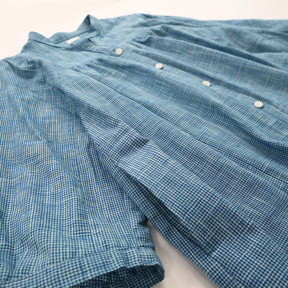 義右衛門 Giemon Kurume Kasuri 背帶裙 Y9067 日本製 [2025ss]