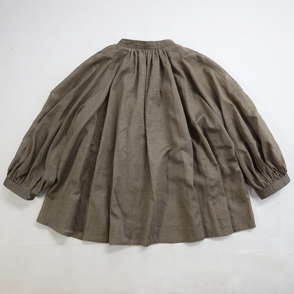 【予約商品】Giemon  久留米絣  ブラウス  G-535  日本製【2026ss】