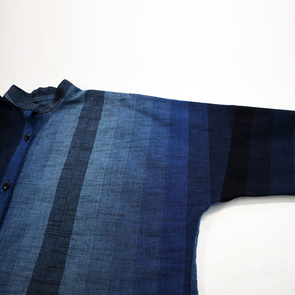 儀右ヱ門 ギエモン ぎえもん 久留米絣 ワンピース ソ251 日本製