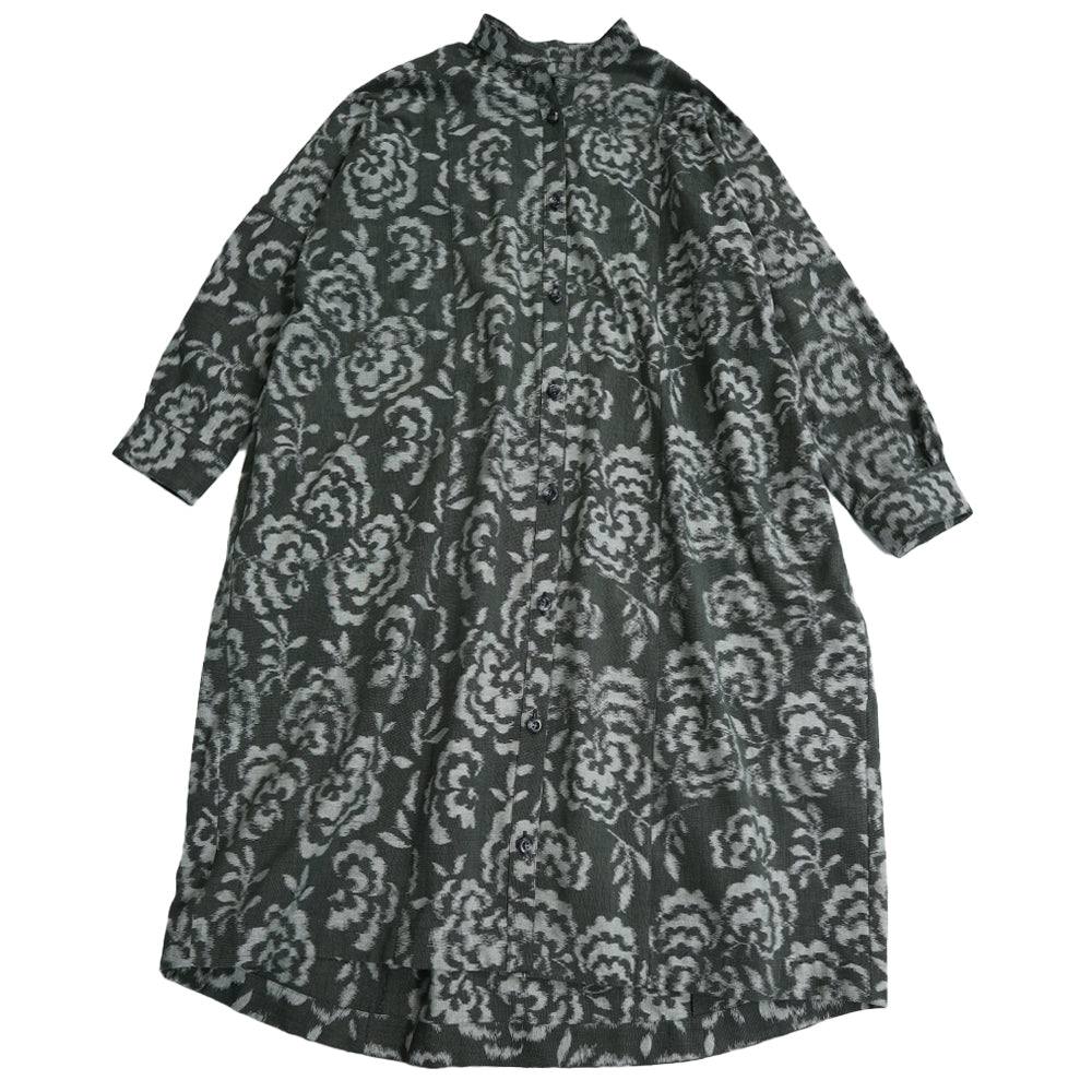 儀右ヱ門 ギエモン ぎえもん 久留米絣 ワンピース ソ251 日本製