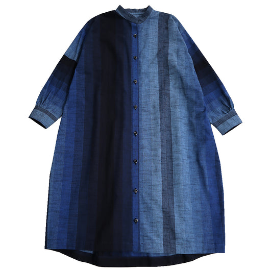 Giemon Giemon Kurume Kasuri Jumper Skirt Y9067 Made in Japan [2025ss]