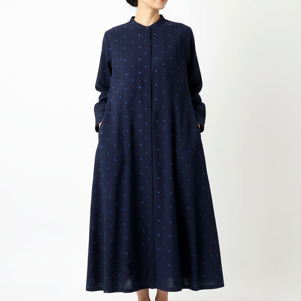 Giemon Giemon Kurume Kasuri Jumper Skirt Y9067 Made in Japan [2025ss]