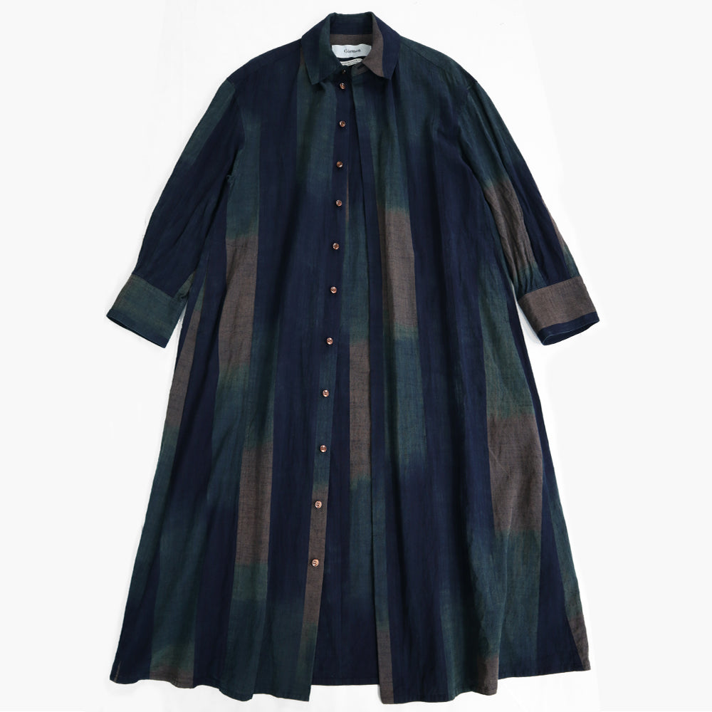 義右衛門 Giemon Kurume Kasuri 背帶裙 Y9067 日本製 [2025ss]