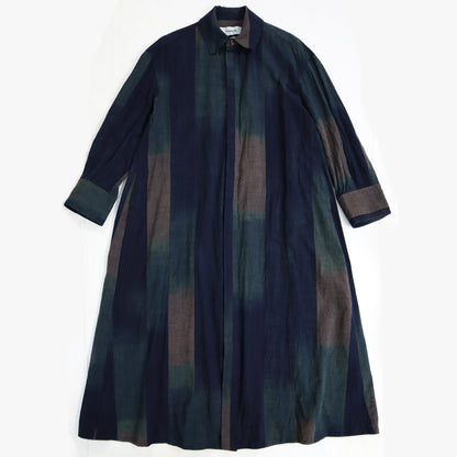 義右衛門 Giemon Kurume Kasuri 背帶裙 Y9067 日本製 [2025ss]