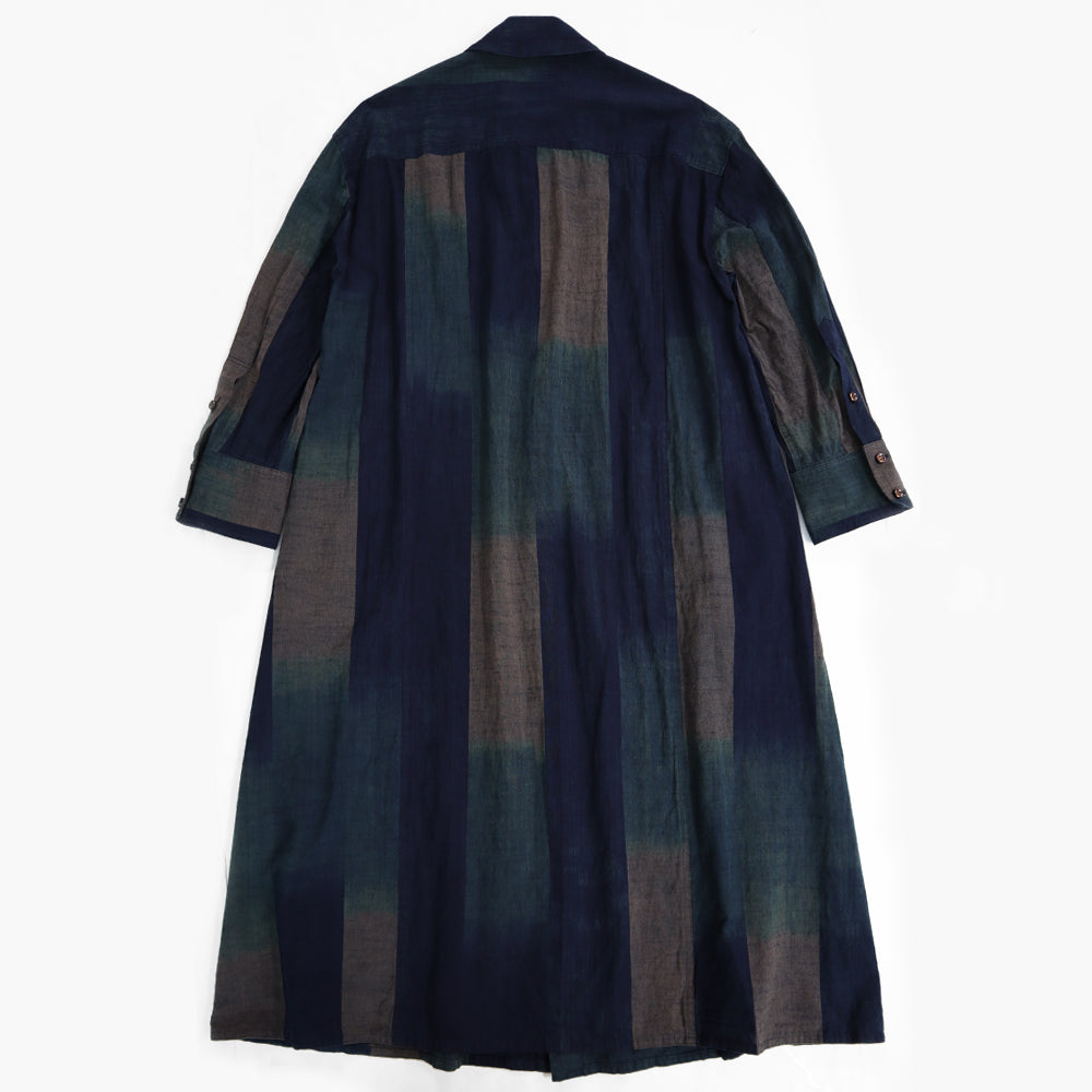 義右衛門 Giemon Kurume Kasuri 背帶裙 Y9067 日本製 [2025ss]