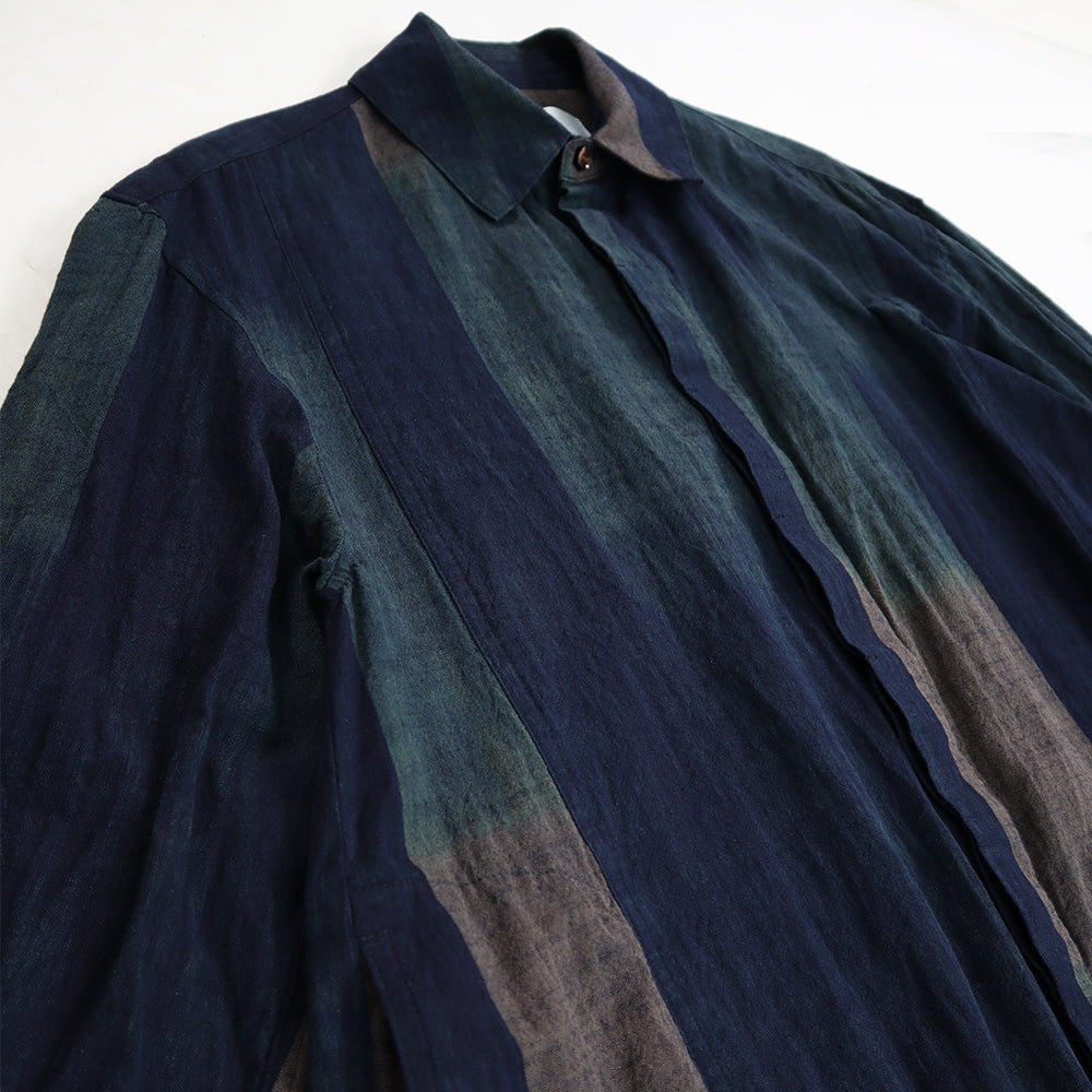 義右衛門 Giemon Kurume Kasuri 背帶裙 Y9067 日本製 [2025ss]