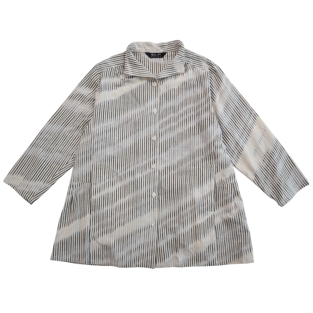 Giemon Giemon Kurume Kasuri Jumper Skirt Y9067 Made in Japan [2025ss]