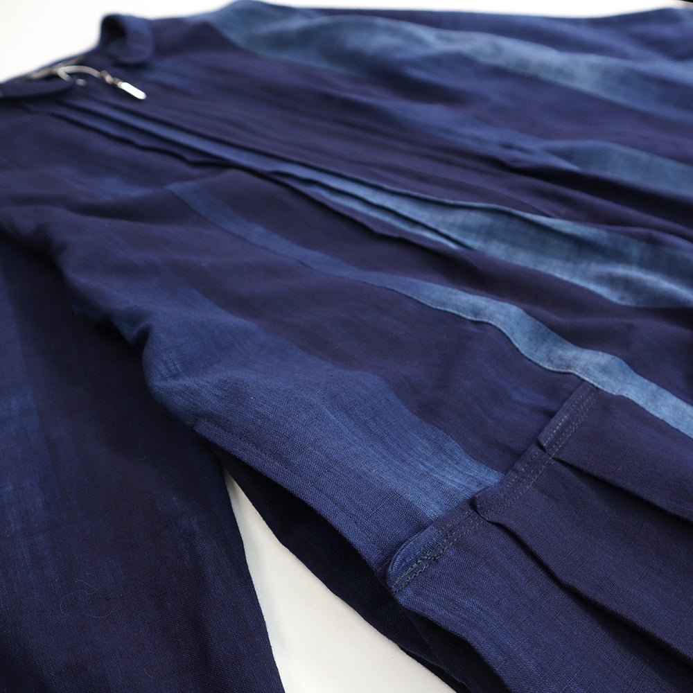 儀右ヱ門 ギエモン ぎえもん 久留米絣　ワンピース　ス284　日本製　【2025-26gs】