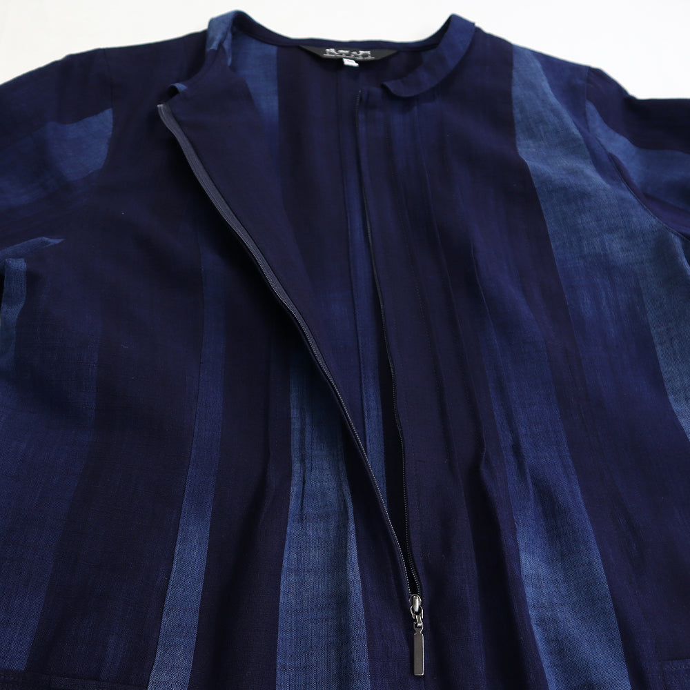 儀右ヱ門 ギエモン ぎえもん 久留米絣　ワンピース　ス284　日本製　【2025-26gs】