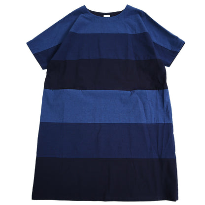 儀右ヱ門  ギエモン ぎえもん  久留米絣　ワンピース　Y2179　日本製　【2025-26gs】