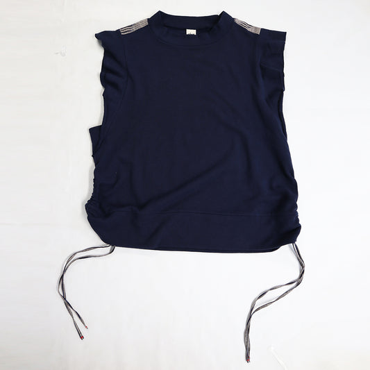 【予約商品】儀右ヱ門  久留米絣  ベスト　R6013  日本製【2026ss】