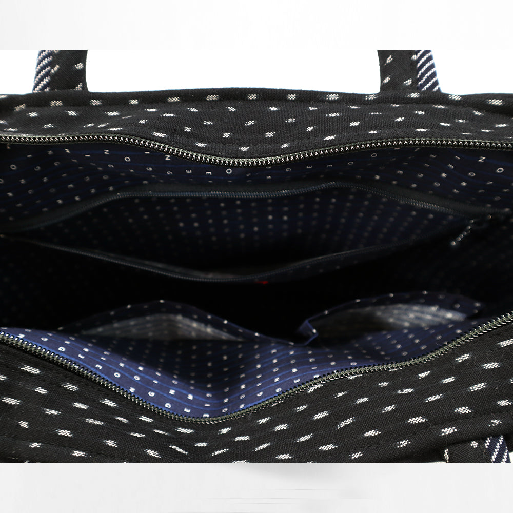 【予約商品】儀右ヱ門 久留米絣  トート  お側  日本製【2026ss】