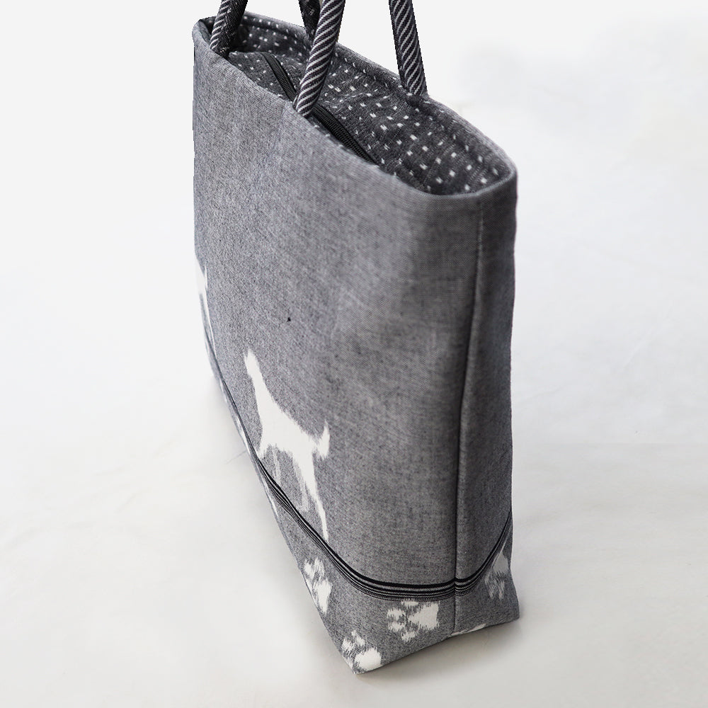 【予約商品】儀右ヱ門 久留米絣  トート  お側  日本製【2026ss】