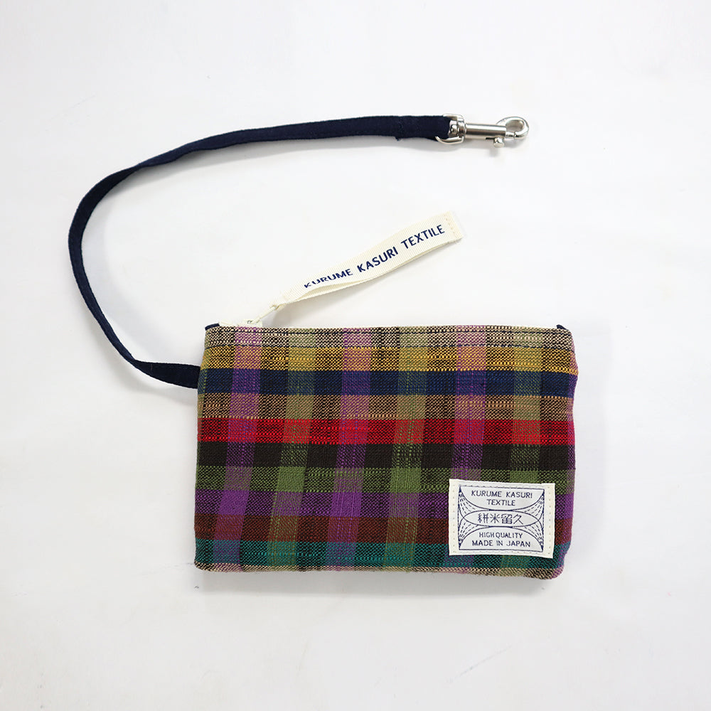 【予約商品】ギエモン 久留米絣  ケースカラーS  日本製【2026ss】