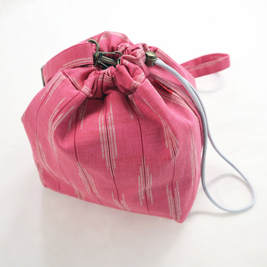 儀右ヱ門 久留米絣  ショルダー　マスト  日本製【2026ss】