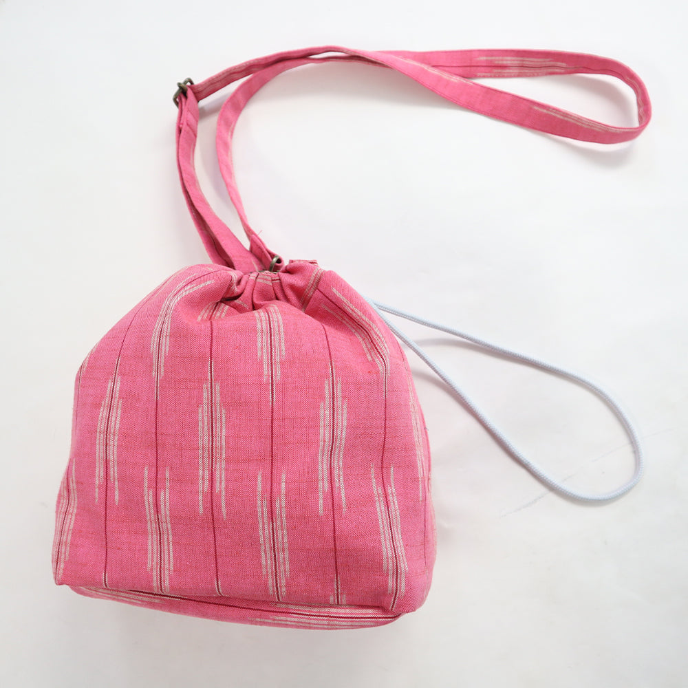 【予約商品】儀右ヱ門 久留米絣  ショルダー　マスト  日本製【2026ss】