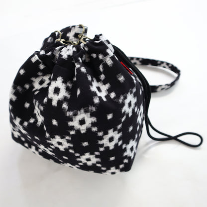 【予約商品】儀右ヱ門 久留米絣  ショルダー　マスト  日本製【2026ss】