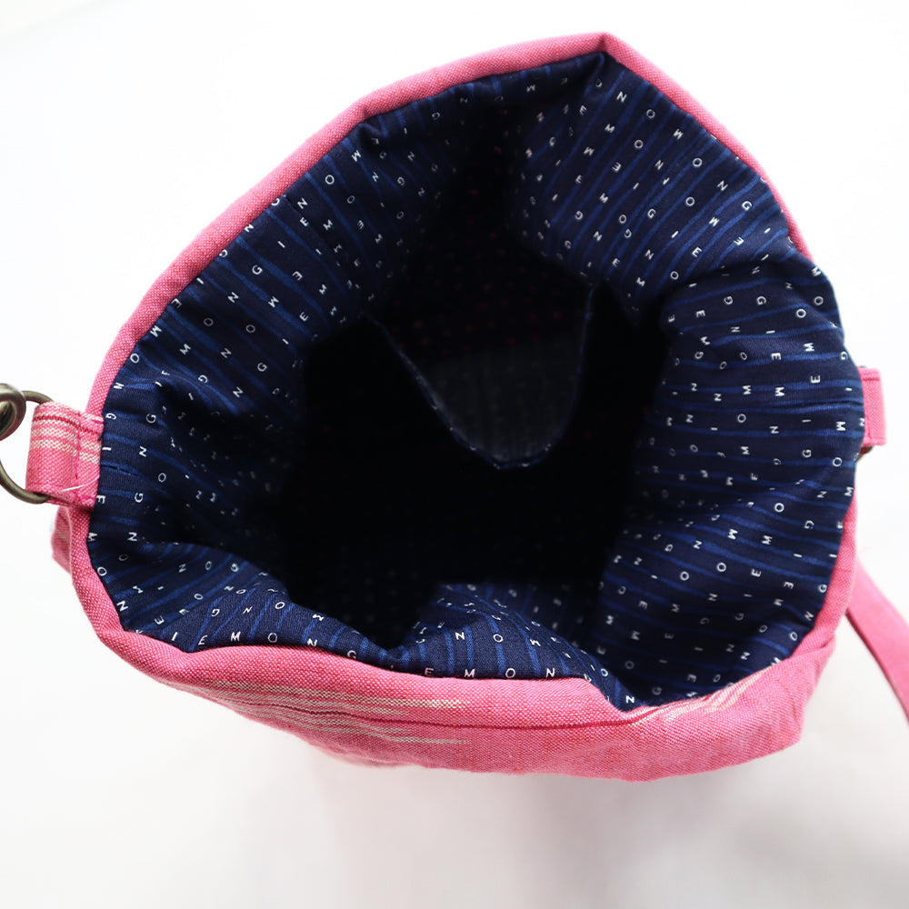 【予約商品】儀右ヱ門 久留米絣  ショルダー　マスト  日本製【2026ss】