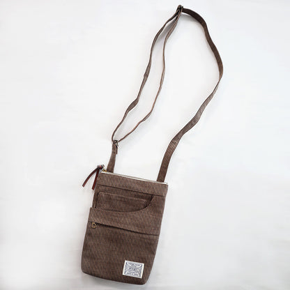 Giemon Giemon Unisex Shoulder Pochette MZA-0019 Made in Japan Present Gift Father's Day Mother's Day Respect for the Aged Day