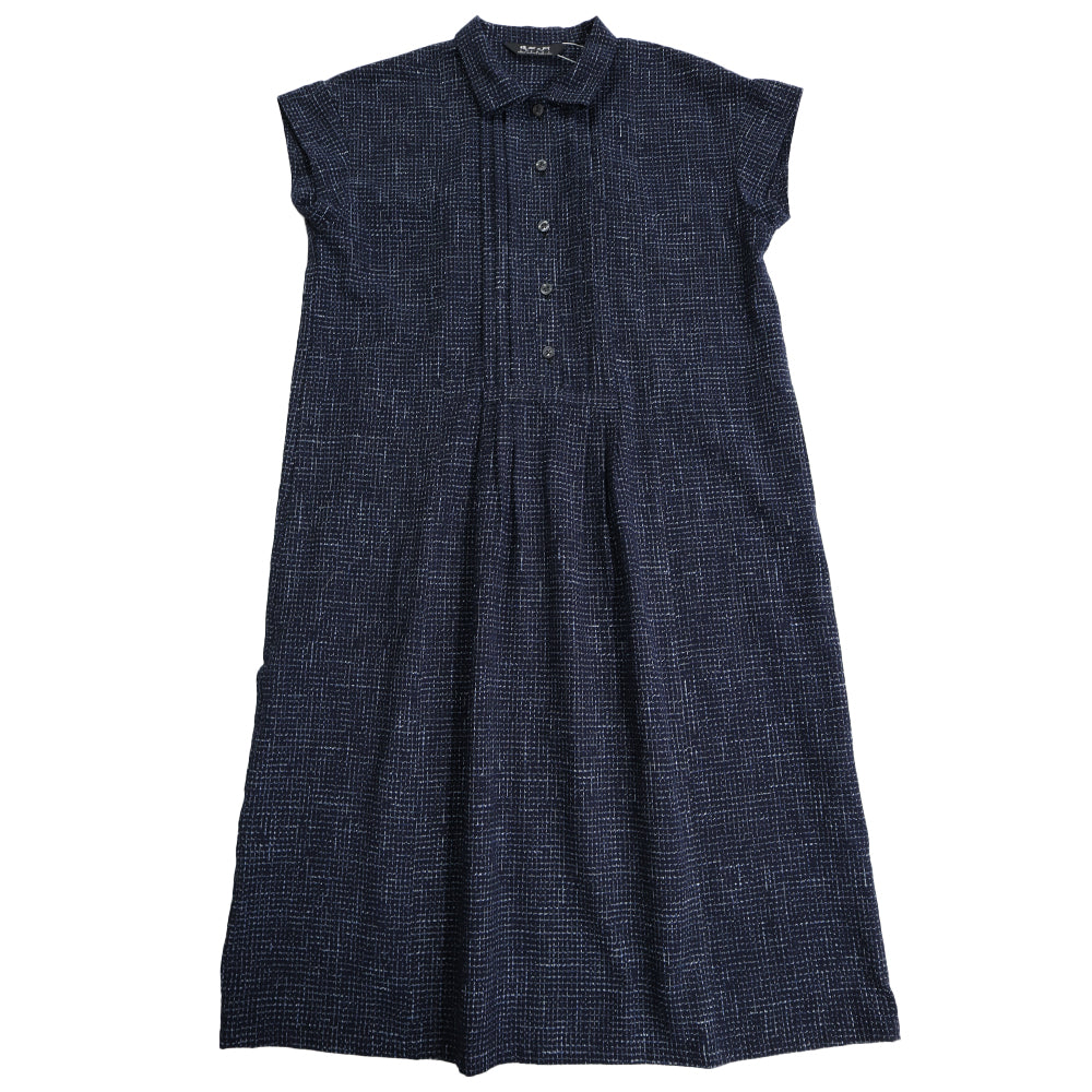 Giemon Giemon Kurume Kasuri Jumper Skirt Y9067 Made in Japan [2025ss]