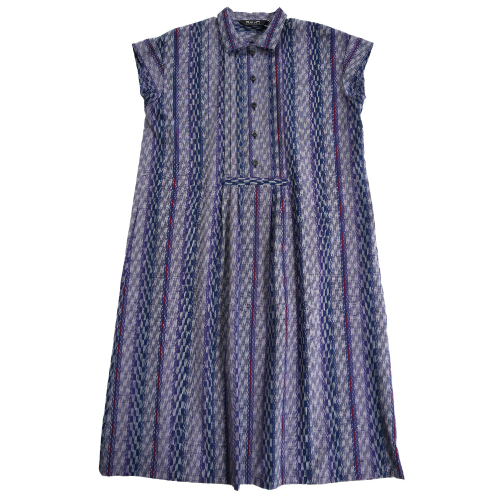 Giemon Giemon Kurume Kasuri Jumper Skirt Y9067 Made in Japan [2025ss]