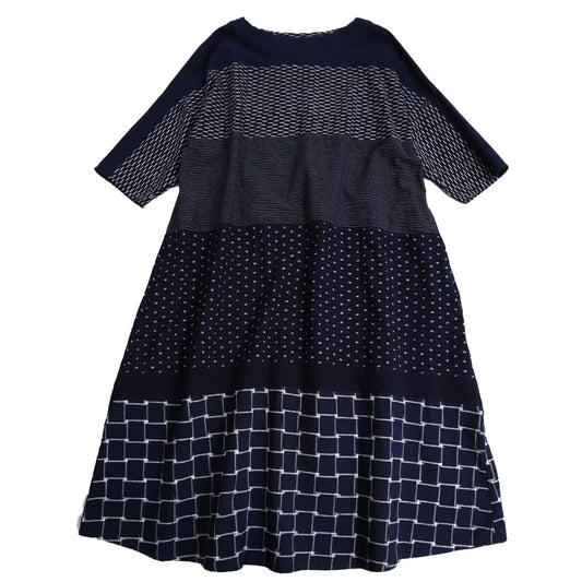 Giemon Giemon Kurume Kasuri Jumper Skirt Y9067 Made in Japan [2025ss]