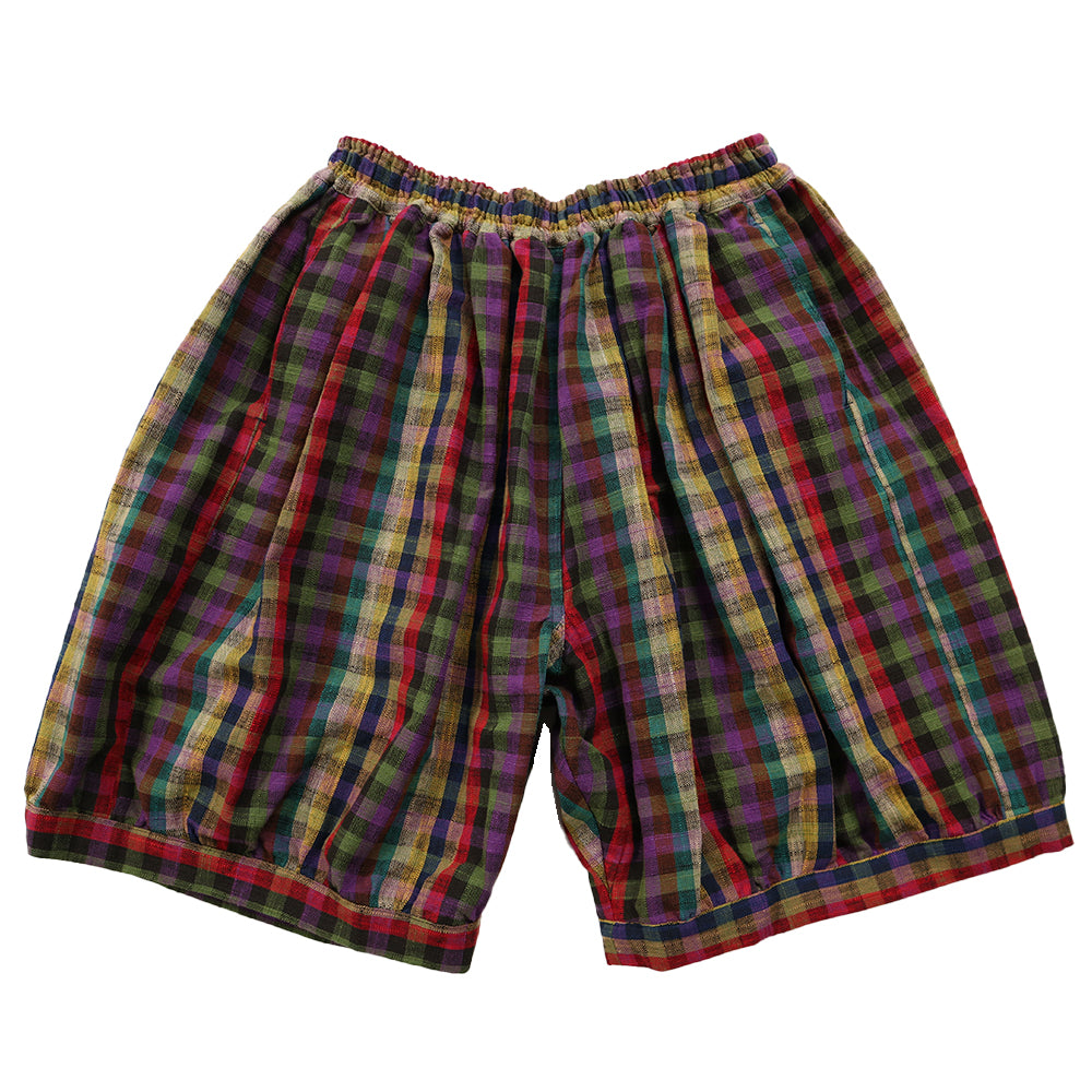 【予約商品】ギエモン  久留米絣  パンツ　Y7121　日本製【2026ss】